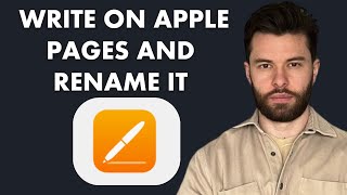 How to Write and Rename Documents in Apple Pages  Simple Steps for iPhone amp Mac in 2024 [upl. by Mcgill]