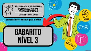 2ª FASE OBMEP 2024 NÍVEL 3 QUESTÃO 5 SEGUNDA FASE [upl. by Hairom]