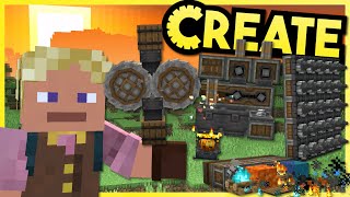 Starting the Create Mod Strong  Minecraft Create Mod S3 1 [upl. by Stacia]