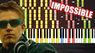 Darude  Sandstorm  IMPOSSIBLE REMIX by PlutaX  Synthesia  Piano [upl. by Gavrielle]