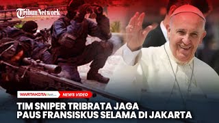 Tim Sniper Jaga Paus Fransiskus Selama di Jakarta [upl. by Janus]