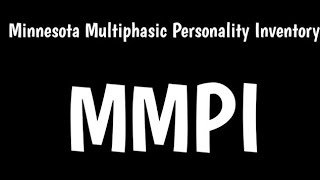 Minnesota Multiphasic Personality Inventory SCORING AND INTERPRETATIONpsychology lecturesviral [upl. by Kistner]