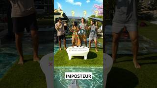 QUI EST LIMPOSTEUR  👿 Justine Axel Jo nobevent imposteur challenge dance shorts [upl. by Diann]