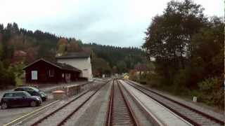 Mühlkreisbahn  Führerstandsmitfahrt von Linz Urfahr nach AigenSchlägl [upl. by Sammy439]