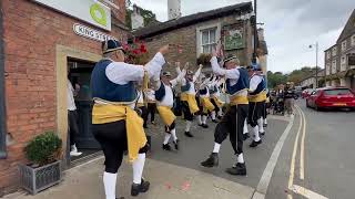 Morris Dancers at Whalley Heritage Day 16 09 23 [upl. by Flosser]