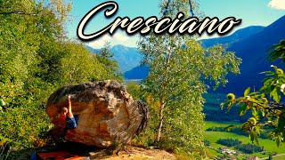 Cresciano  Swiss Granite Bouldering  6a  7c [upl. by Margarette]