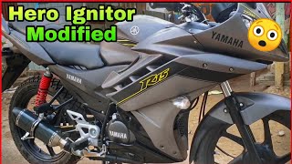 Hero Ignitor Modified To Yamaha R15  Bike Lovers [upl. by Ludovika]