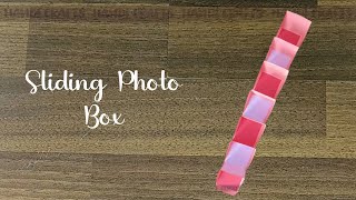 DIY Sliding Photo Box🎁  Unique amp Creative gifting Idea  Subscribe HandiCraftsCorner for more🥰😇 [upl. by Amias]