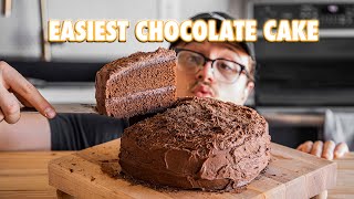 The Easiest Chocolate Cake Of All Time [upl. by Armington714]