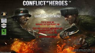 CONFLICT OF HEROES  Gameplay  Sus à Petrov [upl. by Notnyw860]