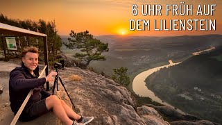 6 Uhr früh auf dem Lilienstein ● Fotografieren in der Sächsischen Schweiz [upl. by Attekram714]