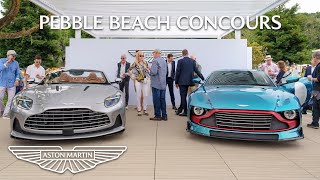 Aston Martin x Pebble Beach Concours DElegance  A week of ultraluxury [upl. by Athal131]