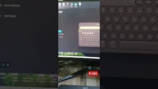 k480 Logitech keyboard and Logi Options  Application compatibility shorts [upl. by Remmer]