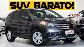 Um SUV BARATO DA HONDA MAIS COMPLETO QUE O CIVIC com BAIXA KM na RODRIGO AUTOMÓVEIS Honda CRV 2013 [upl. by Drexler]