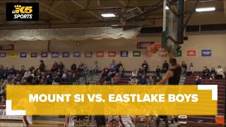 HS Basketball Mount Si vs Eastlake Boys [upl. by Bechler]