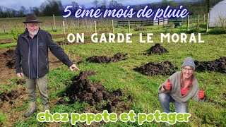 COMMENT RANIMER LE POTAGER APRÈS 5 MOIS DE PLUIE [upl. by Adnirak35]