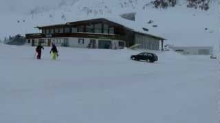 Weissee Mittelstation auf 2750m Kaunertaler Gletscher Bahn im Kaunertal  Tirol [upl. by Fauver662]