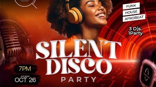 SILENT DISCO PARTY THEHOUSEABUJA 26TH OCTOBER 2024 [upl. by Odracer]