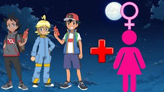 What if Leon and Ash had female mode  viral pokemon pokemoncharacters leon ash SD PoGo [upl. by Noj]