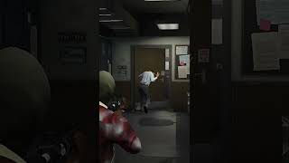 I blast the locker room door in GTA 5foryouviralshorts [upl. by Llenra800]