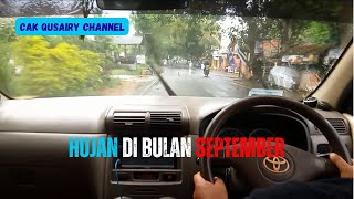 Hujan GKenangan dan Jemuran Avanza Driving [upl. by Lered502]