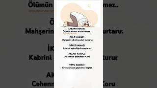 Vakit Namazlarının Faydaları dua güzelsözler namaz [upl. by Jonina536]