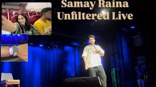 Samay Raina Unfiltered  India Tour Comedy Show 2024 by SamayRainaOfficial in Ahemdabad [upl. by Suivatnod696]