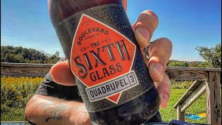 The Sixth Glass Belgian Quadruple Ale Boulevard Brewing [upl. by Adamis]