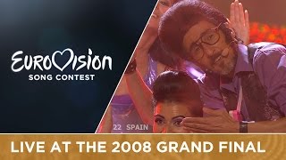 Rodolfo Chikilicuatre  Baila El Chiki Chiki  Spain 🇪🇸  Grand Final  Eurovision 2008 [upl. by Aiasi]