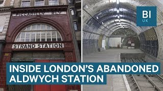 Inside Aldwych Londons abandoned Underground station [upl. by Onilatac397]