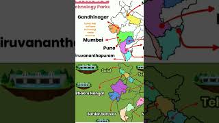 Latest map work from Geography of class10th Topic  software technology waterresourceprashantkirad [upl. by Enert339]