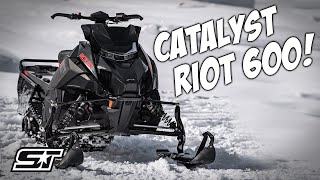 2024 Arctic Cat CATALYST Riot 600 Detailed Snowmobile Overview [upl. by Hadleigh810]