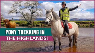 Riding the Highland Pony in Scotland [upl. by Luke975]