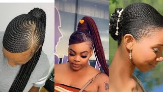 Most Fabulous Ghana Weaving Shuku HairstylesGorgeous Shuku HairstylesClassy Ghana Weaving Styles [upl. by Patty]