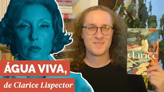 Água Viva de Clarice Lispector  Uma pintura abstrata em forma de livro [upl. by Bonni]