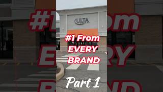 My 1 MAKEUP from EVERY Brand at ULTAPart 1 [upl. by Wylde119]