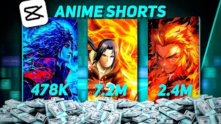 How To Make Viral Anime Shorts With Mobile Basic to Advance Full Tutorial [upl. by Akihdar229]