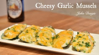 Cheesy Garlic Mussels  John Dengis [upl. by Henriques]