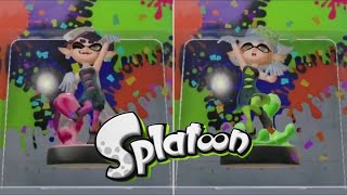 Splatoon 1 Squid Sister Amiibo Performances 🦑🐙 [upl. by Nagle]