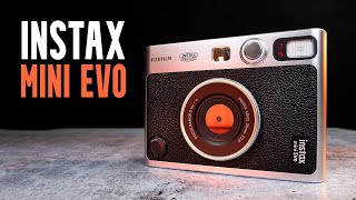 Fujifilm Instax Mini EVO Review and Setup [upl. by Welsh48]