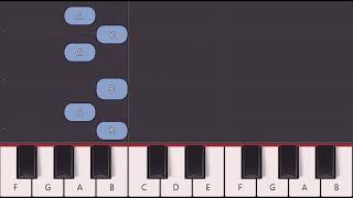 Kahe Jhum Jhum Raat Yeh Suhani Play Along Piano Hindi Songs Tutorial [upl. by Teriann156]