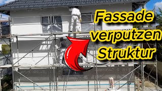 fassade verputzenaußenEdelputz [upl. by Noryahs750]