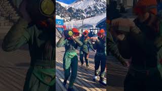 kazakhstan almaty shymbulak skiing snow dance traveller life [upl. by Miner12]