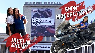 I met Jocelin Snow  BMW Motorrad Days 2022 [upl. by Fesuy898]