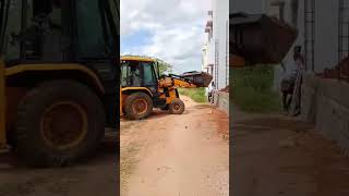 jcb bulldozer levelling land jcbramu jcbworkingvideo bulldozer [upl. by Hammel]