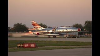 Rare F100 Super Sabre Attending AirVenture 2022 [upl. by Iral]