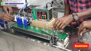 Sanitizer filling machine Fully automatic liquid filling machine low price [upl. by Calandra869]