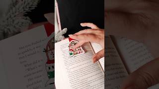 Making Spooky Christmas Magnetic Bookmarks  DIY Bookish Crafts  ASMR  Small Business [upl. by Orth259]