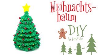 Weihnachtsbaum häkeln 🎄Do it Yourself Amigurumi  Weihnachten  by justMiko [upl. by Tiernan]