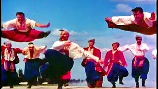 Dance of the Zaporozhye Cossacks  the Alexandrov Red Army Ensemble 1965 [upl. by Eitra]